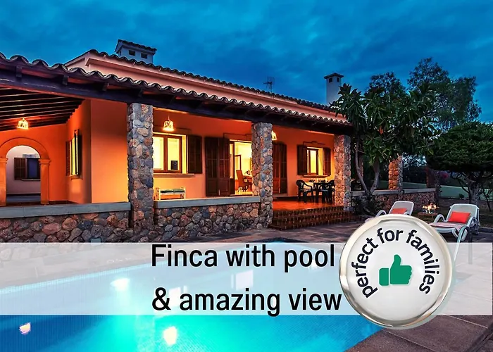 Finca Feliz Mallorca - fantastischer Blick aufs Meer und Palma